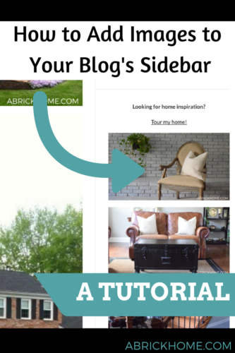 How to Add Images to Your Blog's Sidebar Using HTML