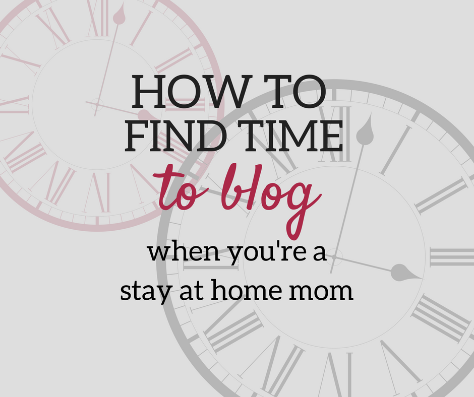 A Brick Home: Blogging schedule when you're a stay at home mom