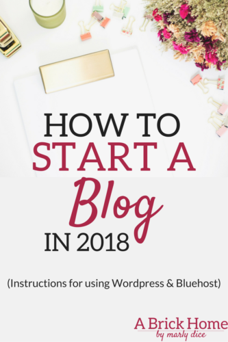 How to start a blog using WordPress, start a blog for beginners, start a blog to make money, start a blog step by step, start a blog bluehost