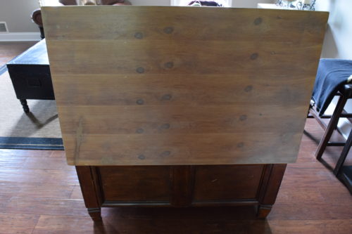 Before picture - coffee table