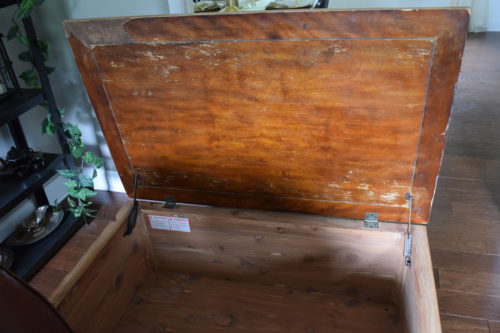 Before picture - coffee table