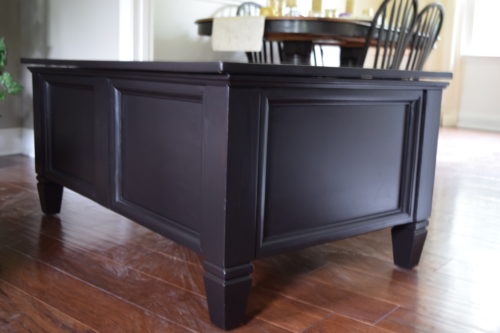 Easy DIY: Repaint an old coffee table | A Brick Home