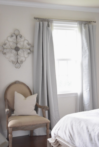 Layer curtains for a pretty and simple window treatment
