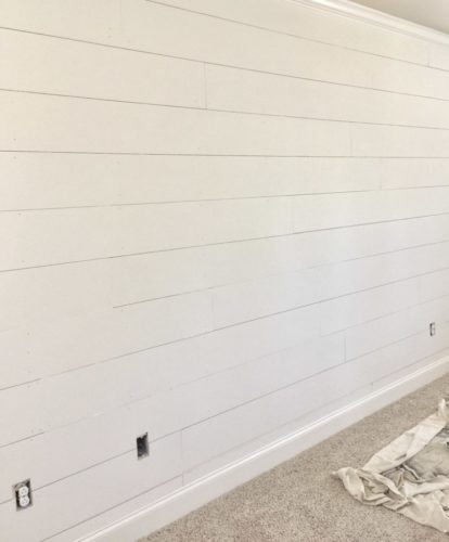 How to shiplap a wall