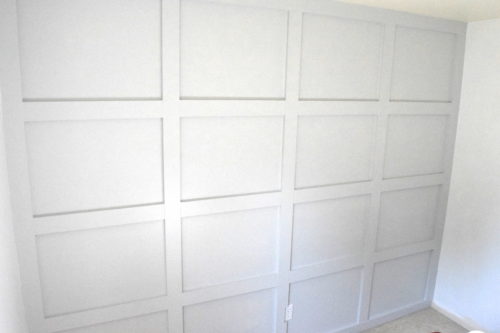 The Easy Way to Make a Board and Batten Grid Wall