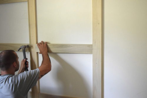 The Easy Way to Make a Board and Batten Grid Wall