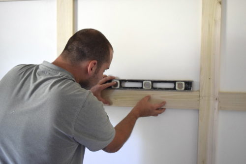 The Easy Way to Make a Board and Batten Grid Wall