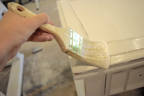This tutorial is so easy and helpful! I can't wait to try it on my end tables.