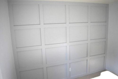 The Easy Way to Make a Board and Batten Grid Wall