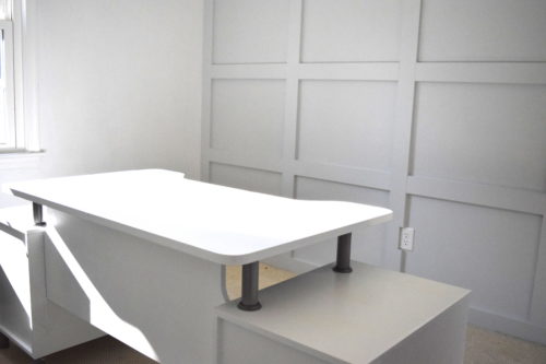The Easy Way to Make a Board and Batten Grid Wall