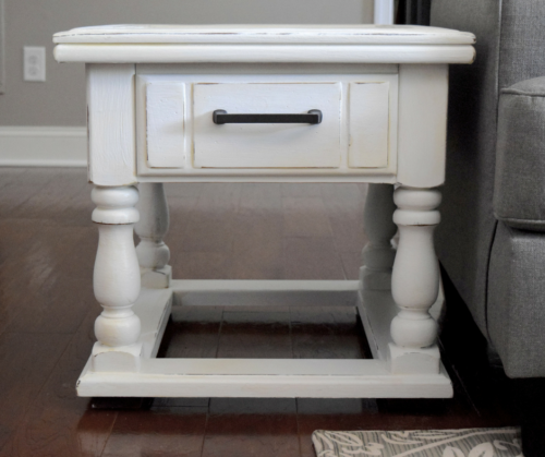 This tutorial is so easy and helpful! I can't wait to try it on my end tables.
