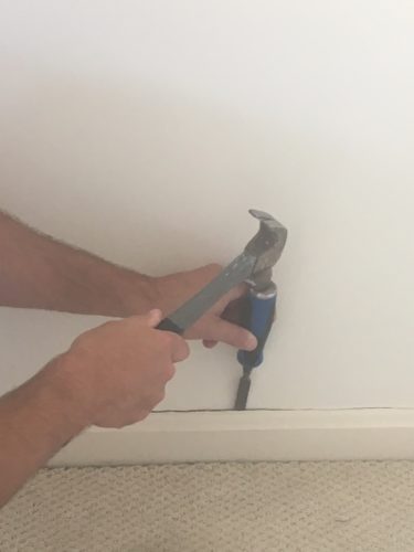 The Easy Way to Make a Board and Batten Grid Wall