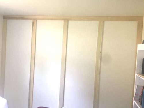 The Easy Way to Make a Board and Batten Grid Wall