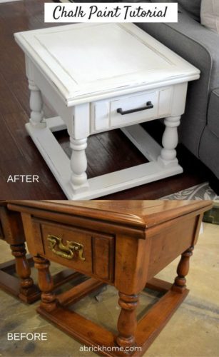 A Brick Home: chalk paint tutorial