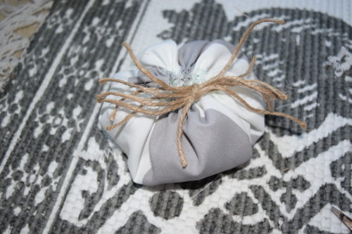 A Brick Home: How to Make Fabric Pumpkins the Easy Way