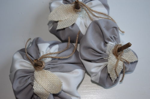 A Brick Home: How to Make Fabric Pumpkins the Easy Way
