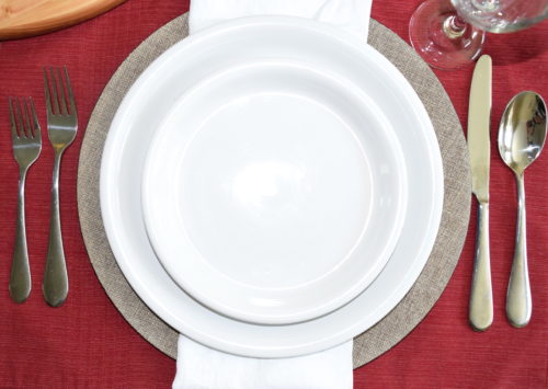 A Brick Home: How to Decorate a Fall Table with Things You Already Have