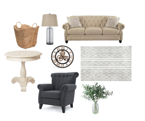 Fixer Upper Style Living Room Finds | Farmhouse Living Room Ideas | Living Room Furniture | Fixer Upper Inspired | Amazon Finds