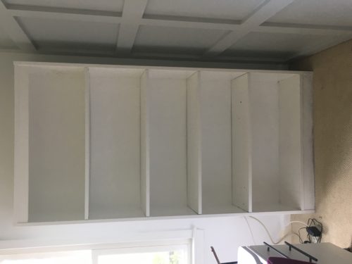 A Brick Home: DIY Bookcase Makeover, bookcase ideas, how to upcycle bookcase, diy bookshelves makeover tutorial