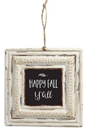 A Brick Home: Simple farmhouse fall decor, farmhouse decor on a budget, fall decor ideas, rustic fall decor