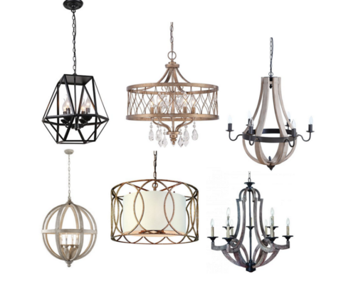 A Brick Home: chandelier lighting fixtures on amazon, ceiling lighting fixtures, modern lighting fixtures, farmhouse lighting fixtures, dining room chandelier