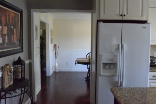 A Brick Home: DIY kitchen makeover, kitchen makeover before and after, kitchen makeover ideas, kitchen remodel, kitchen cabinets, kitchen ideas,