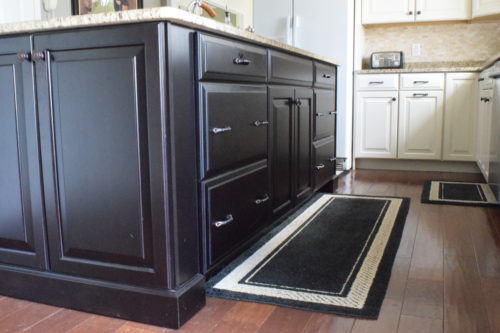 A Brick Home: DIY kitchen makeover, kitchen makeover before and after, kitchen makeover ideas, kitchen remodel, kitchen cabinets, kitchen ideas,