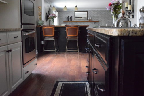 A Brick Home: DIY kitchen makeover, kitchen makeover before and after, kitchen makeover ideas, kitchen remodel, kitchen cabinets, kitchen ideas,