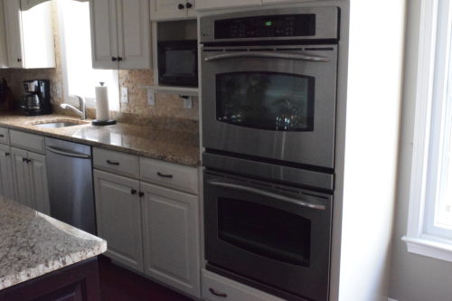 A Brick Home: DIY kitchen makeover, kitchen makeover before and after, kitchen makeover ideas, kitchen remodel, kitchen cabinets, kitchen ideas,