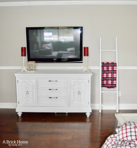 A Brick Home: Buffet Makeover, Furniture makeover, buffet makeover before after, painted furniture, furniture makeover DIY