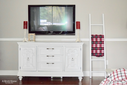A Brick Home: Buffet Makeover, Furniture makeover, buffet makeover before after, painted furniture, furniture makeover DIY