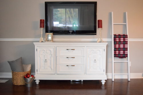 A Brick Home: Buffet Makeover, Furniture makeover, buffet makeover before after, painted furniture, furniture makeover DIY