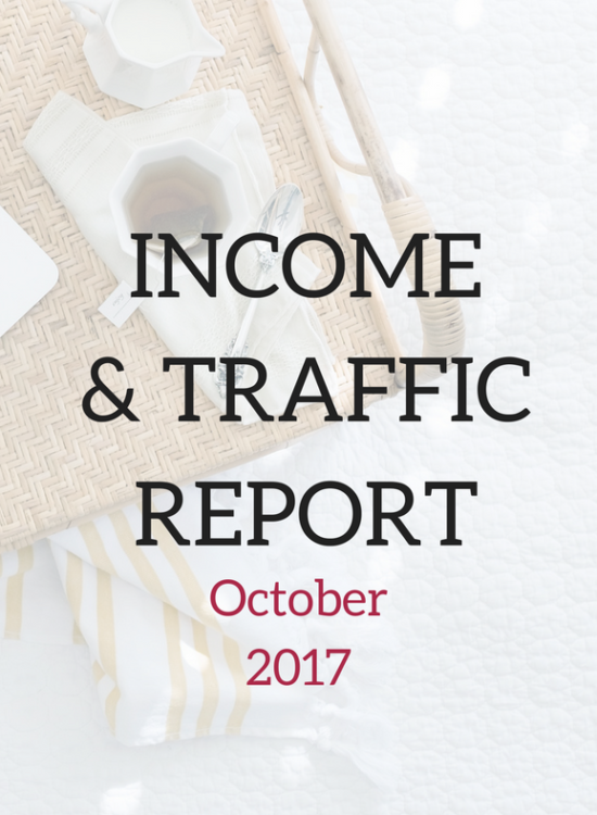 A Brick Home: INCOME & TRAFFIC REPORT