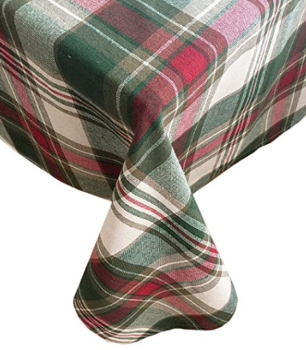 A Brick Home: Plaid Christmas, Plaid Christmas Decorations, plaid Christmas decor, buffalo plaid Christmas, red and white christmas