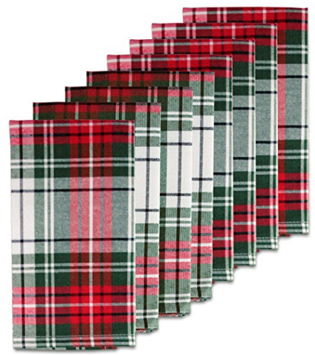 A Brick Home: Plaid Christmas, Plaid Christmas Decorations, plaid Christmas decor, buffalo plaid Christmas, red and white christmas