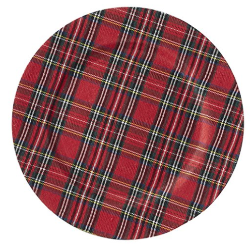 A Brick Home: Plaid Christmas, Plaid Christmas Decorations, plaid Christmas decor, buffalo plaid Christmas, red and white christmas