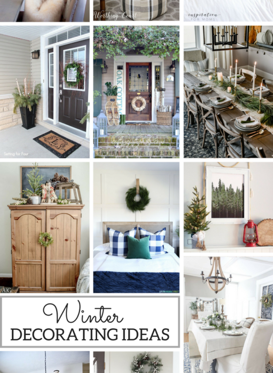 Winter Decorating Ideas, Best winter decor ideas, winter decor for after Christmas, winter decor