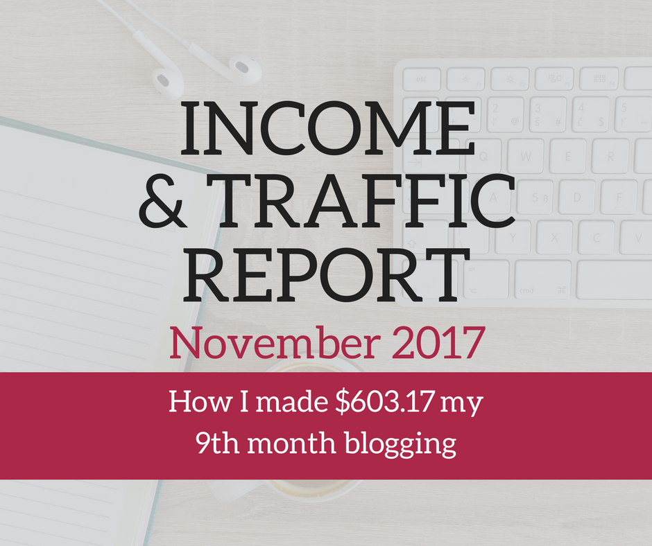 income and traffic report november