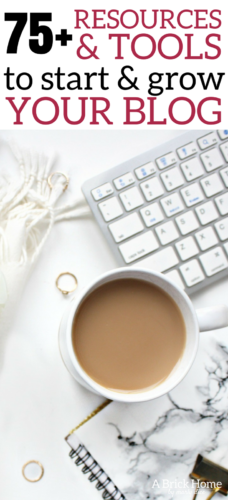 A Brick Home: Blogging Resources & Tools, Blogging resources, how to make money blogging, blogging for money, blogging ideas, blogging tips