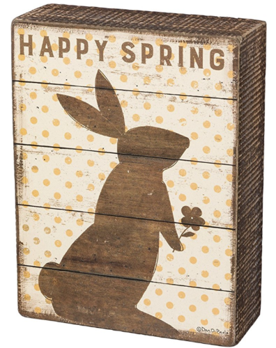 A Brick Home: Rustic Spring Decor, spring decorations, farmhouse spring decor, spring decor ideas