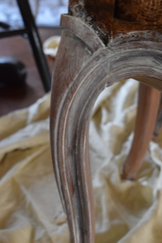 A Brick Home: white wax, how to use white wax, furniture makeover