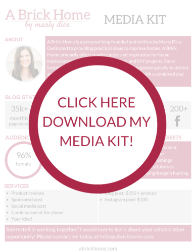 A Brick Home Media Kit