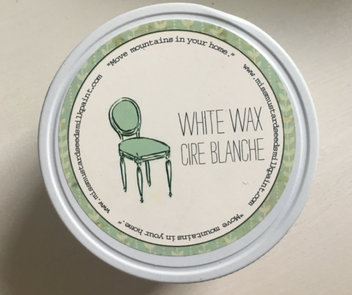 A Brick Home: white wax, how to use white wax, furniture makeover