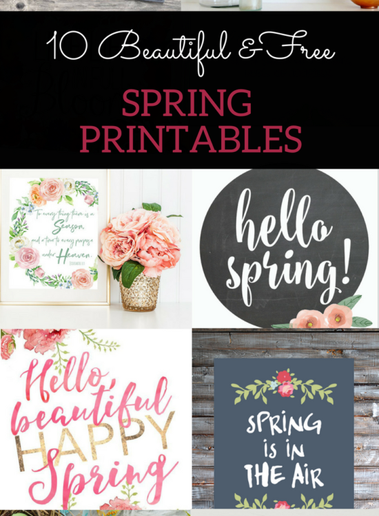 Free spring printables, spring printables, spring printables decorations