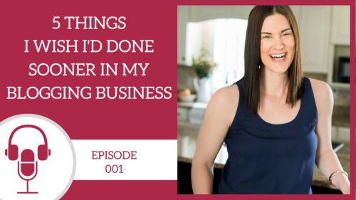 The Marly Dice Podcast: 5 THINGS I WISH I'D DONE SOONER IN MY BLOGGING BUSINESS