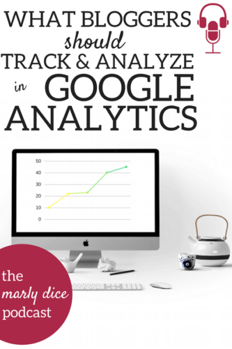 Google Analytics metrics, blogging metrics