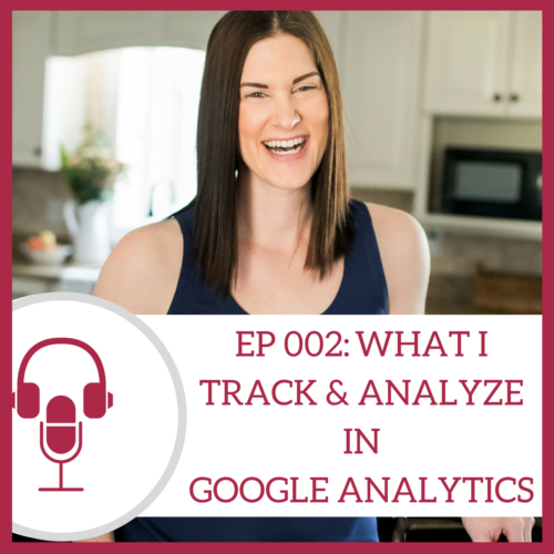 What I Track & Analyze in Google Analytics - The Marly Dice Podcast
