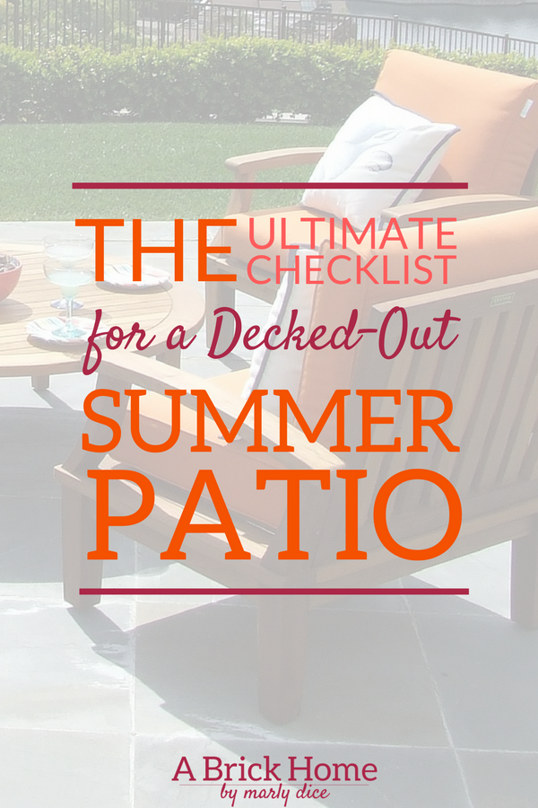 Create a welcoming patio with these gorgeous summer patio ideas. You'll get inspiration for outdoor decor and furniture that's perfect for hosting! #patioideas #patiofurniture