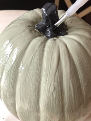 How to make muted DIY pumpkins, most of which are from the dollar store!