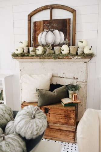 Gorgeous fall mantel decorating ideas to get you inspired.